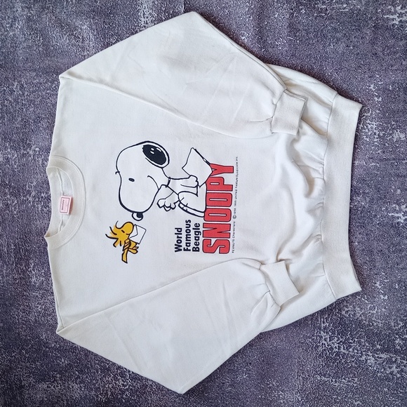 Vintage Other - Vintage 1965 World Famous Beagle Snoopy Crewneck Sweater UNISEX